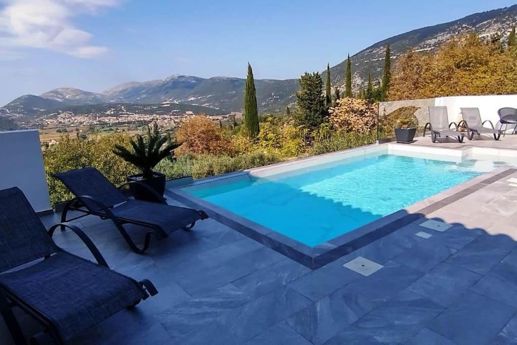 Villa Katerina Kefalonia Epanochori  외부 사진