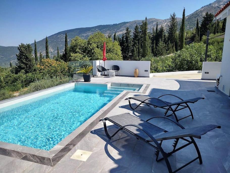 Villa Katerina Kefalonia Epanochori  외부 사진