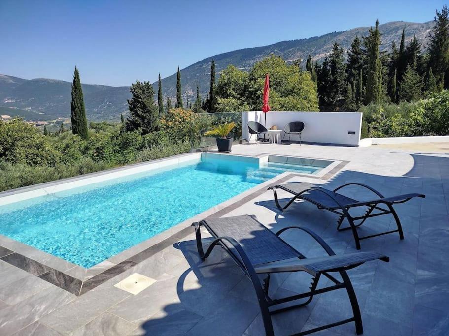 Villa Katerina Kefalonia Epanochori  외부 사진
